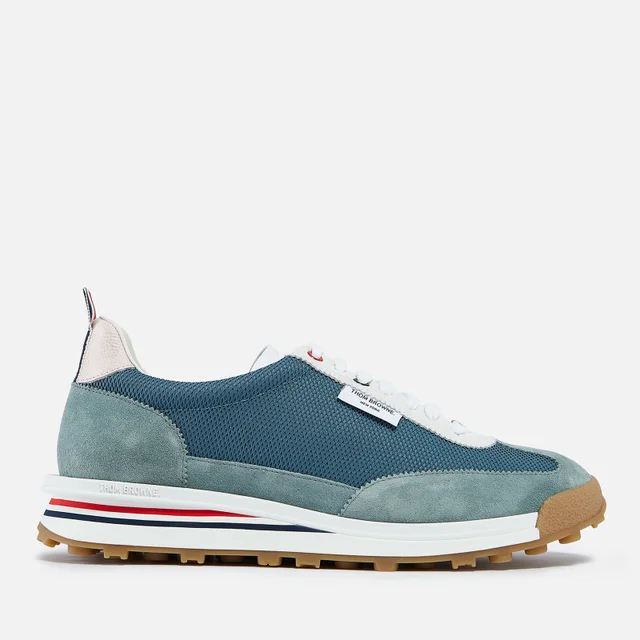 Thom Browne Tessuto Mesh and Suede Trainers