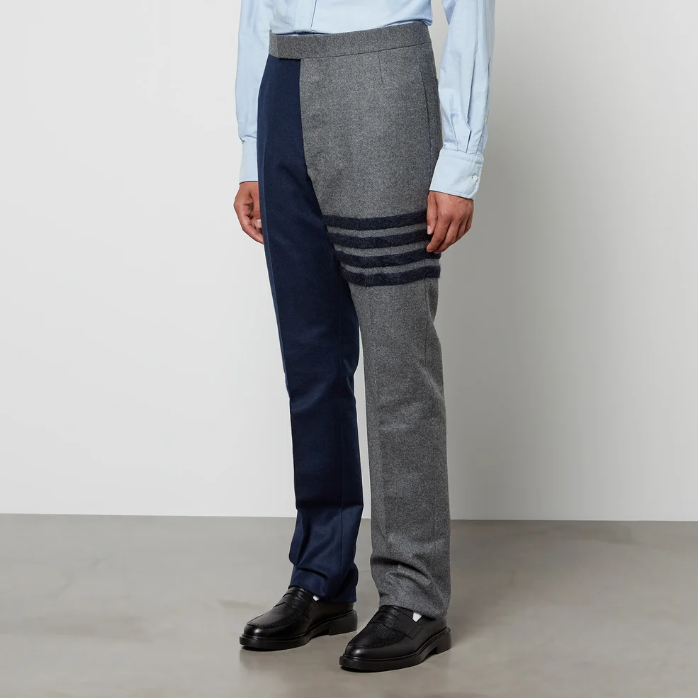 Thom Browne Fit 1 Wool-Felt Trousers Image 1