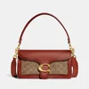Coach Signature Tabby 26 Leather-Coated Canvas Shoulder Bag - Image 1