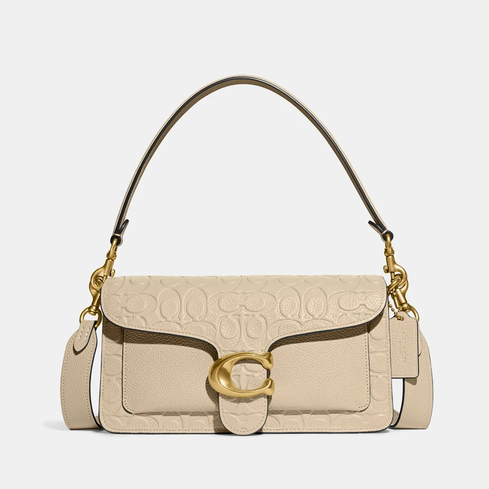 Coach Tabby 26 Signature Leather Shoulder Bag Image 1