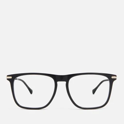 Gucci Square-Frame Acetate and Gold-Tone Metal Optical Glasses