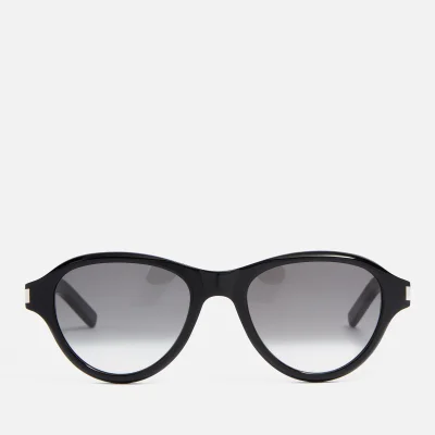 Saint Laurent Round-Frame Acetate Sunglasses