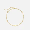 Tory Burch Roxanne Gold-Tone Brass Chain Necklace - Image 1