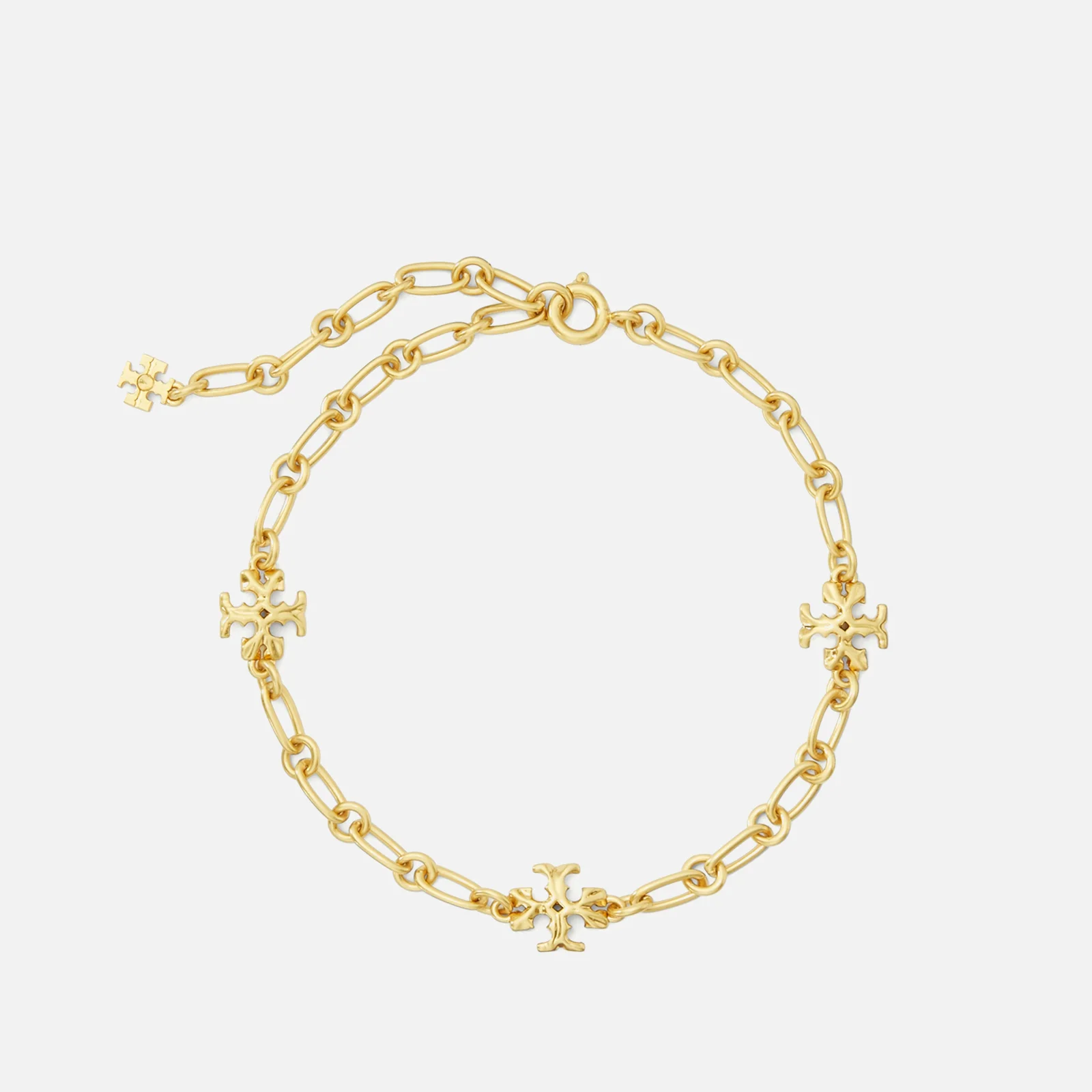 Tory Burch Roxanne Gold-Tone Brass Chain Bracelet Image 1