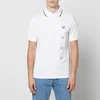 Fred Perry X Raf Simons Logo-Appliquéd Cotton-Appliquéd Polo Shirt - Image 1