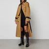 3.1 Phillip Lim Double-Breasted Belted Two-Tone Shell Trench Coat - Image 1