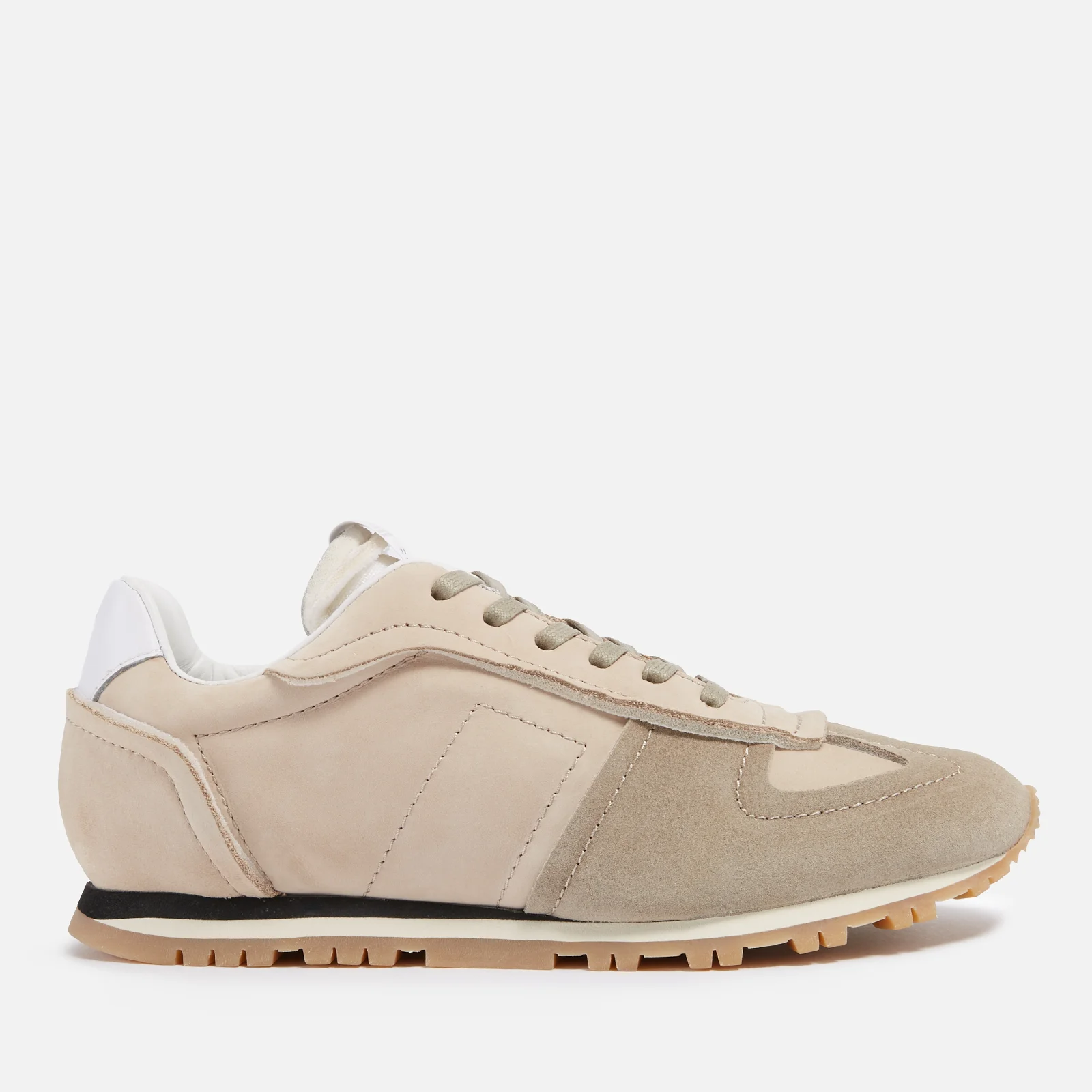 Maison Margiela Retro Faux Suede Running-Style Trainers Image 1