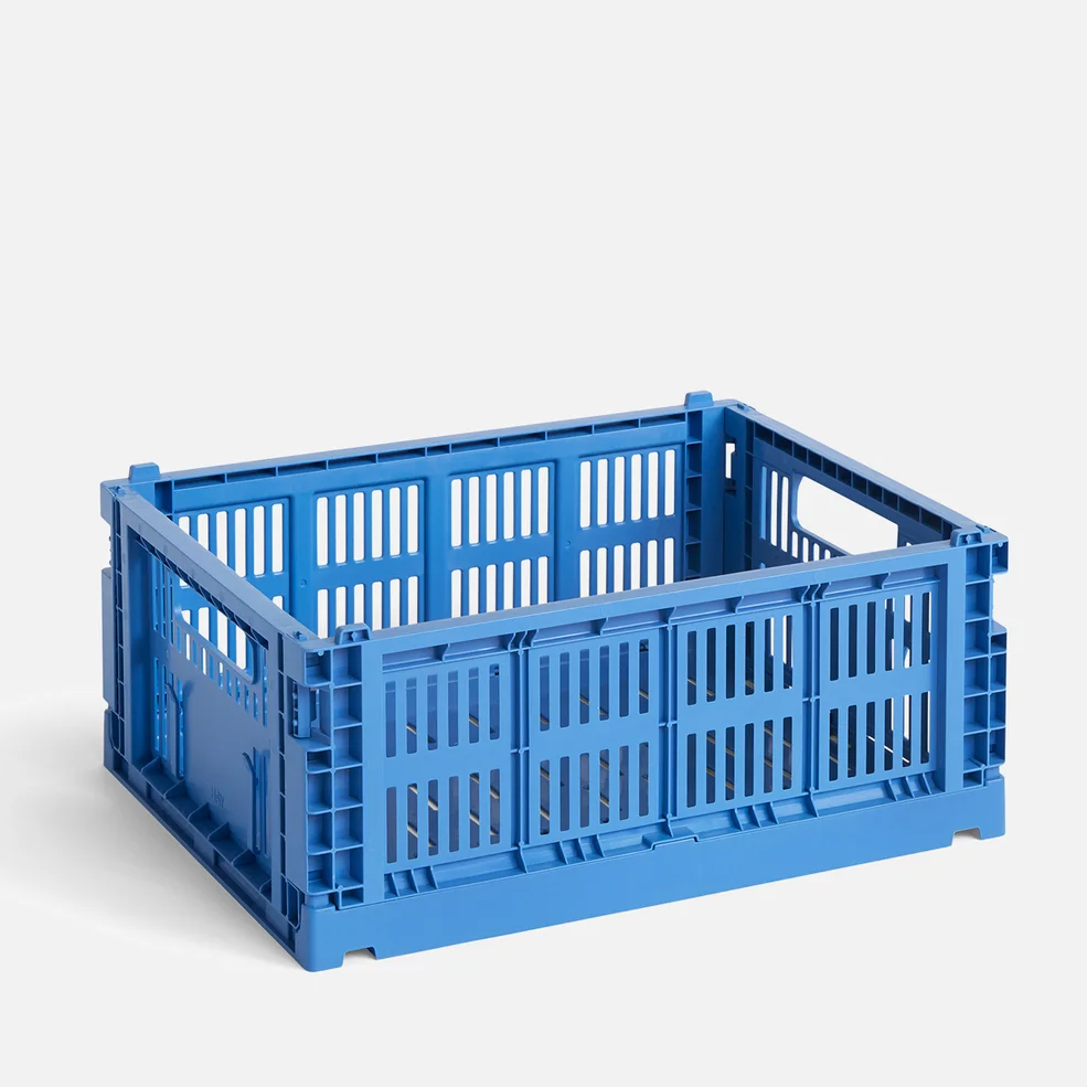 HAY Colour Crate - Electric Blue - M Image 1