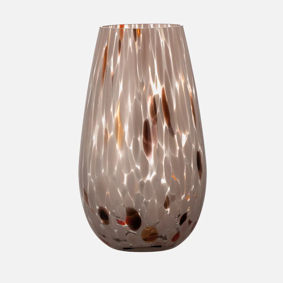 Bloomingville Artem Glass Vase - Brown Image 1