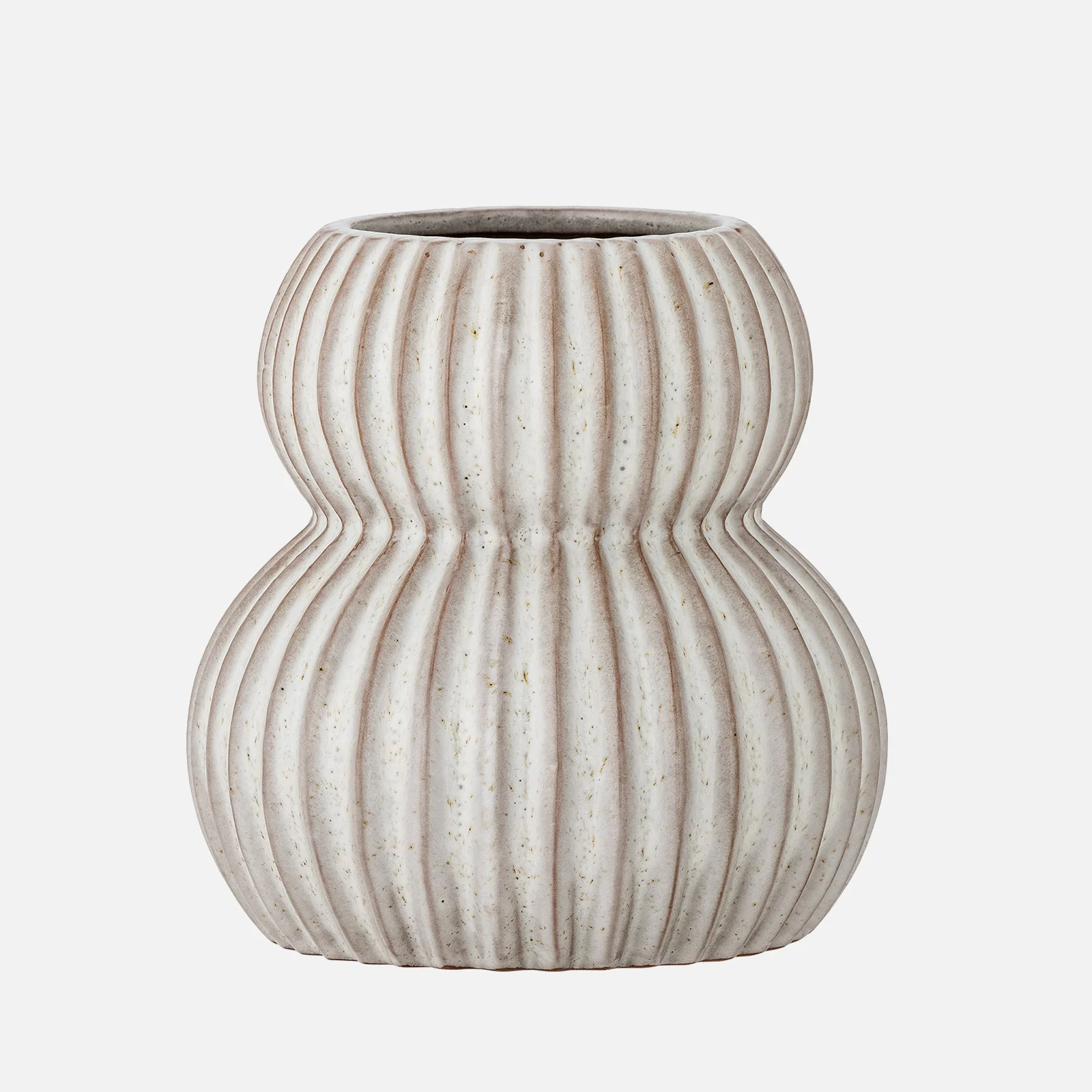 Bloomingville Guney Stoneware Vase - White Image 1