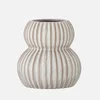 Bloomingville Guney Stoneware Vase - White - Image 1
