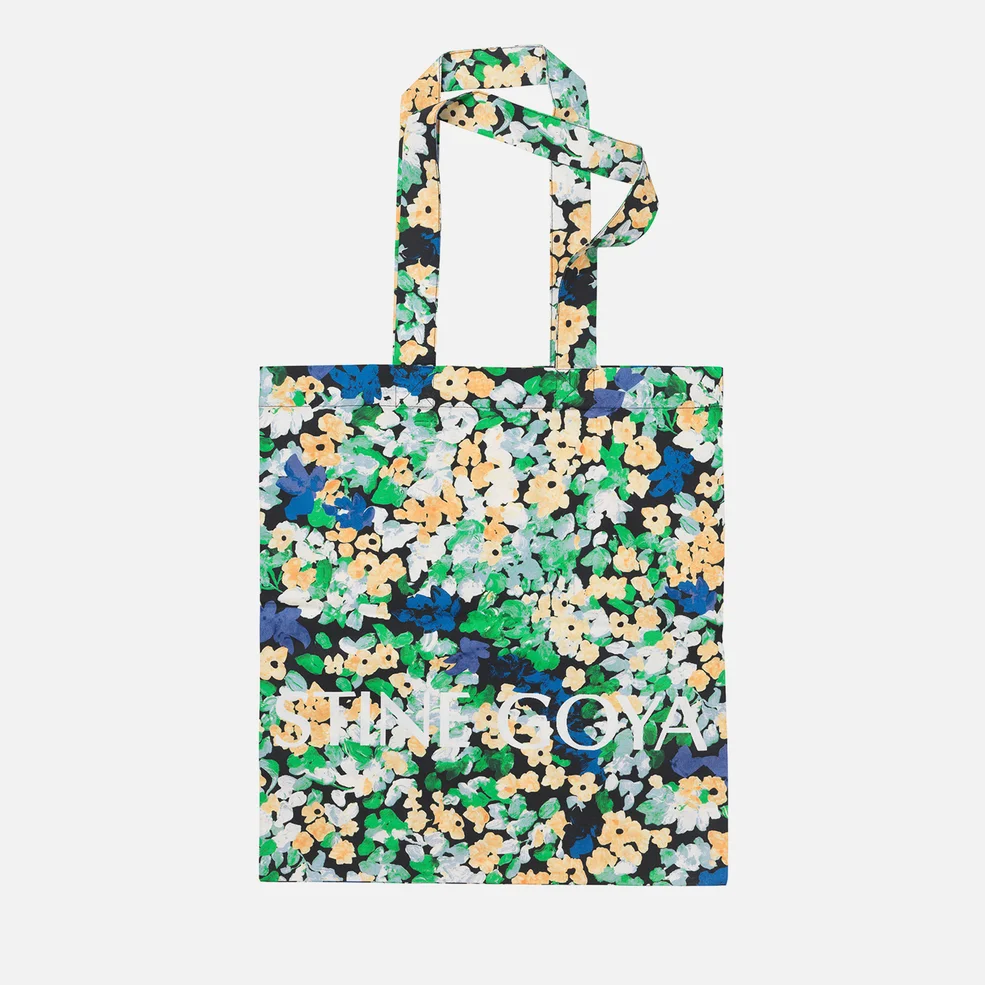 Stine Goya Rita Logo-Printed Organic Cotton Tote Bag Image 1