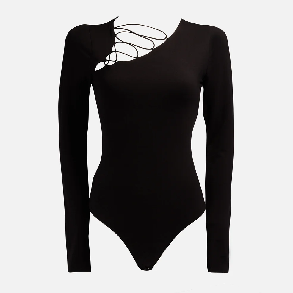 Good American Good Touch Stretch-Jersey Bodysuit Image 1