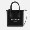 Balmain B-Army 24 Leather-Trimmed Canvas Bag - Image 1
