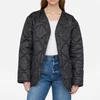 Anine Bing Andy Quilted Shell Bomber Jacket - Image 1