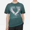 Anine Bing Lili Printed Organic Cotton-Jersey T-Shirt - Image 1