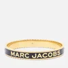 Marc Jacobs The Medallion Gold-Plated, Enamel and Crystal Bracelet - Image 1