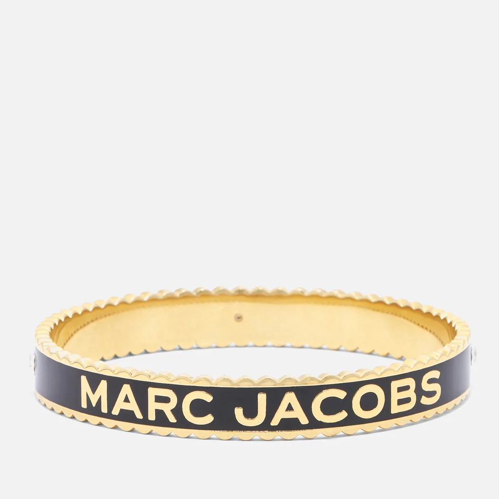 Marc Jacobs The Medallion Gold-Plated, Enamel and Crystal Bracelet Image 1