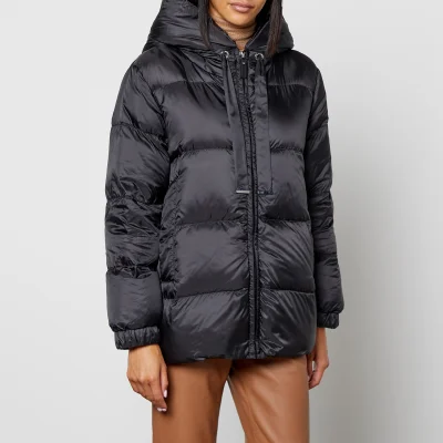 Max Mara The Cube Seia Quilted Shell Down Hooded Coat
