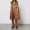 Max Mara The Cube Seivest Quilted Shell Down Hooded Gilet - Image 1