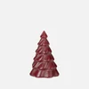 Broste Copenhagen Christmas Tree Candle - Medium - Burgundy - Image 1