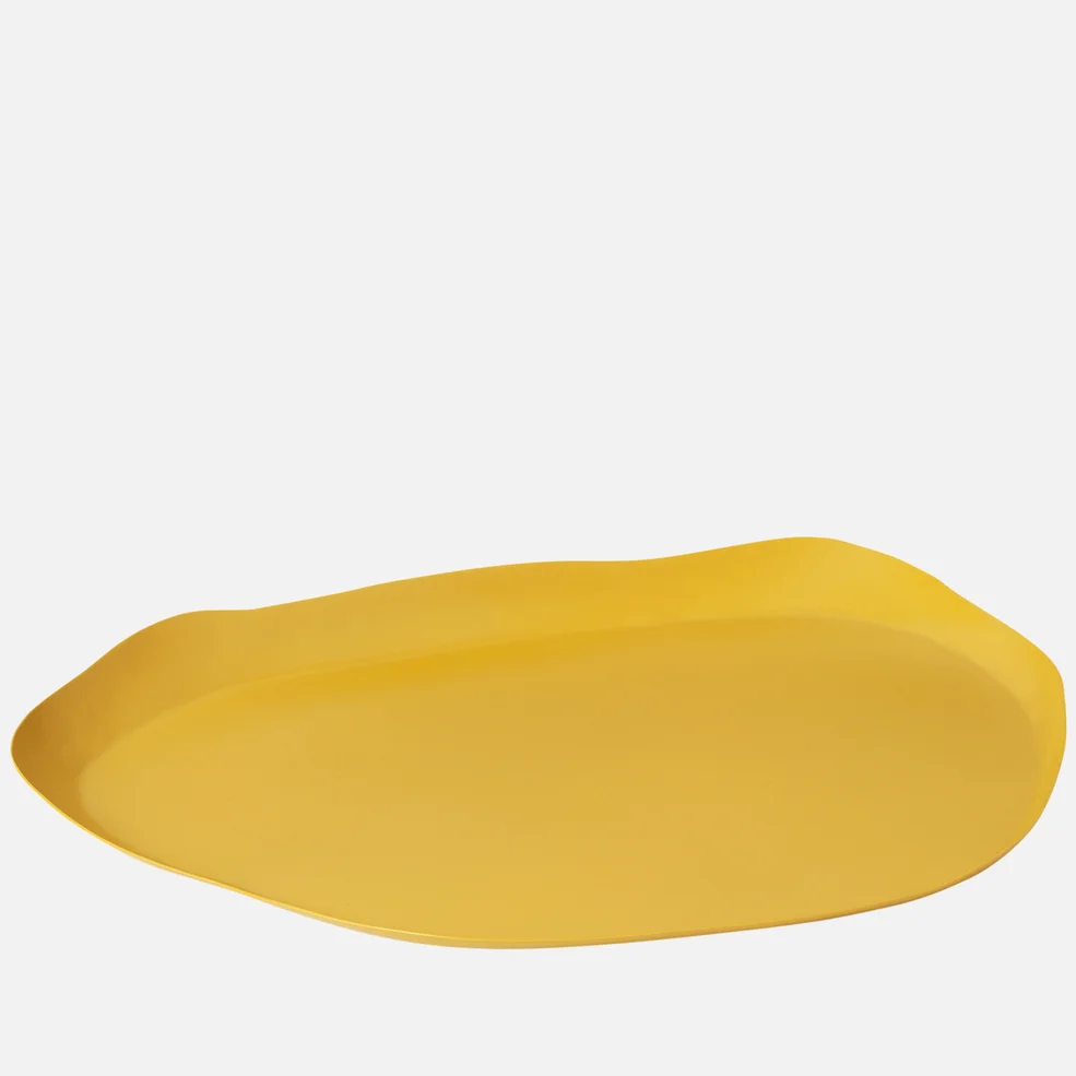 Broste Copenhagen Mie Iron Dish - Olive Yellow Image 1