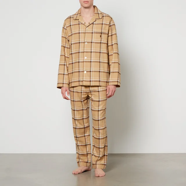Polo Ralph Lauren Brushed-Cotton Shirt and Trousers Pyjama Set