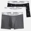 Polo Ralph Lauren Logo Waistband Cotton-Blend Boxers 3-Pack - Image 1