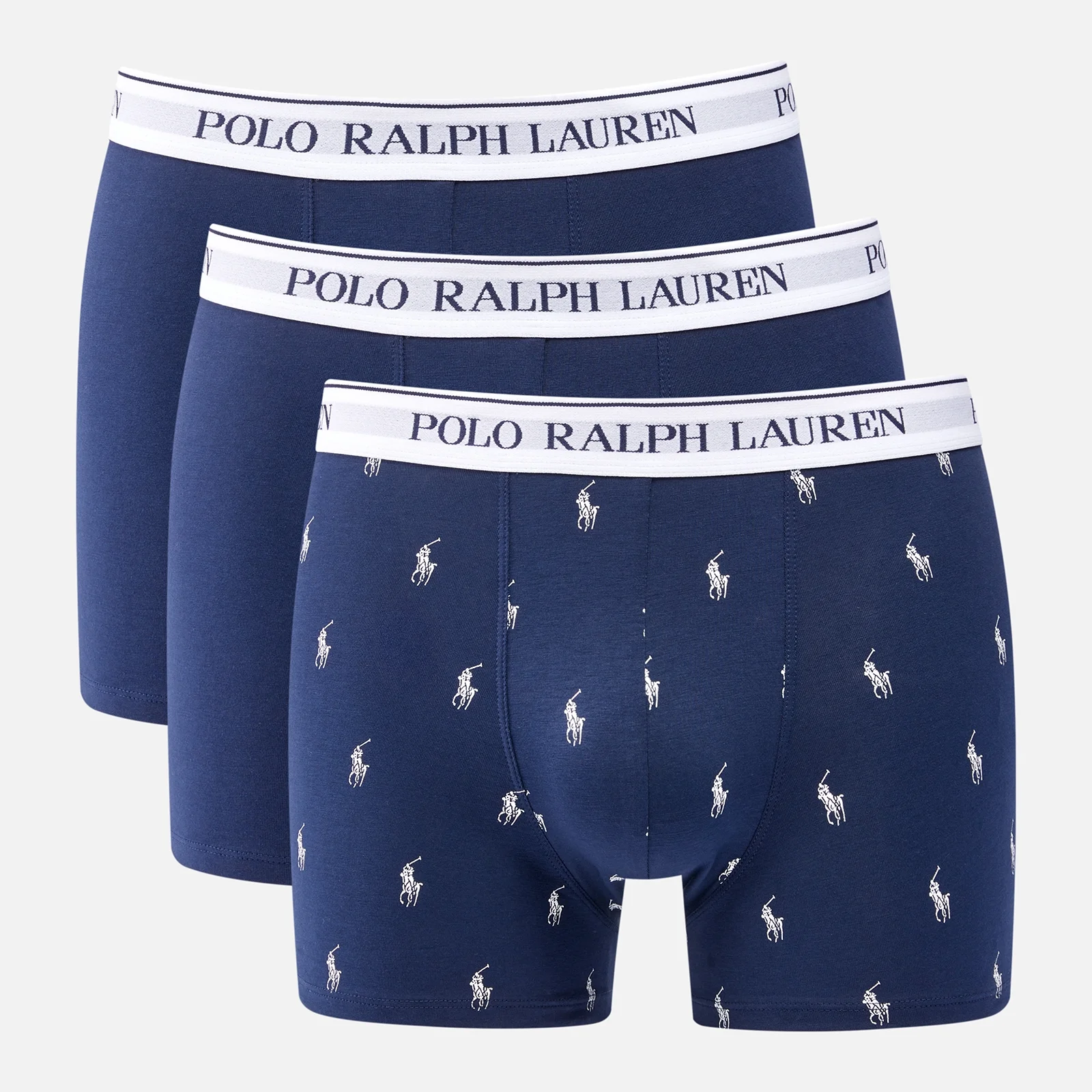 Polo Ralph Lauren Three-Pack Cotton-Blend Boxer Shorts Image 1