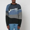 PS Paul Smith Intarsia-Knit Cotton Jumper - Image 1
