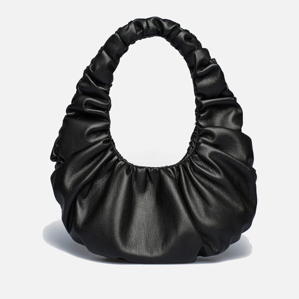 Nanushka Mini Anja Ruched Faux Leather Bag Image 1