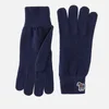 PS Paul Smith Zebra Appliqué Wool Gloves - Image 1