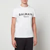 Balmain Logo-Print Cotton-Jersey T-Shirt - Image 1
