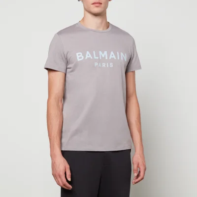 Balmain Logo-Print Cotton-Jersey T-Shirt
