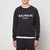 Balmain Printed Cotton-Jersey Sweatshirt - Image 1