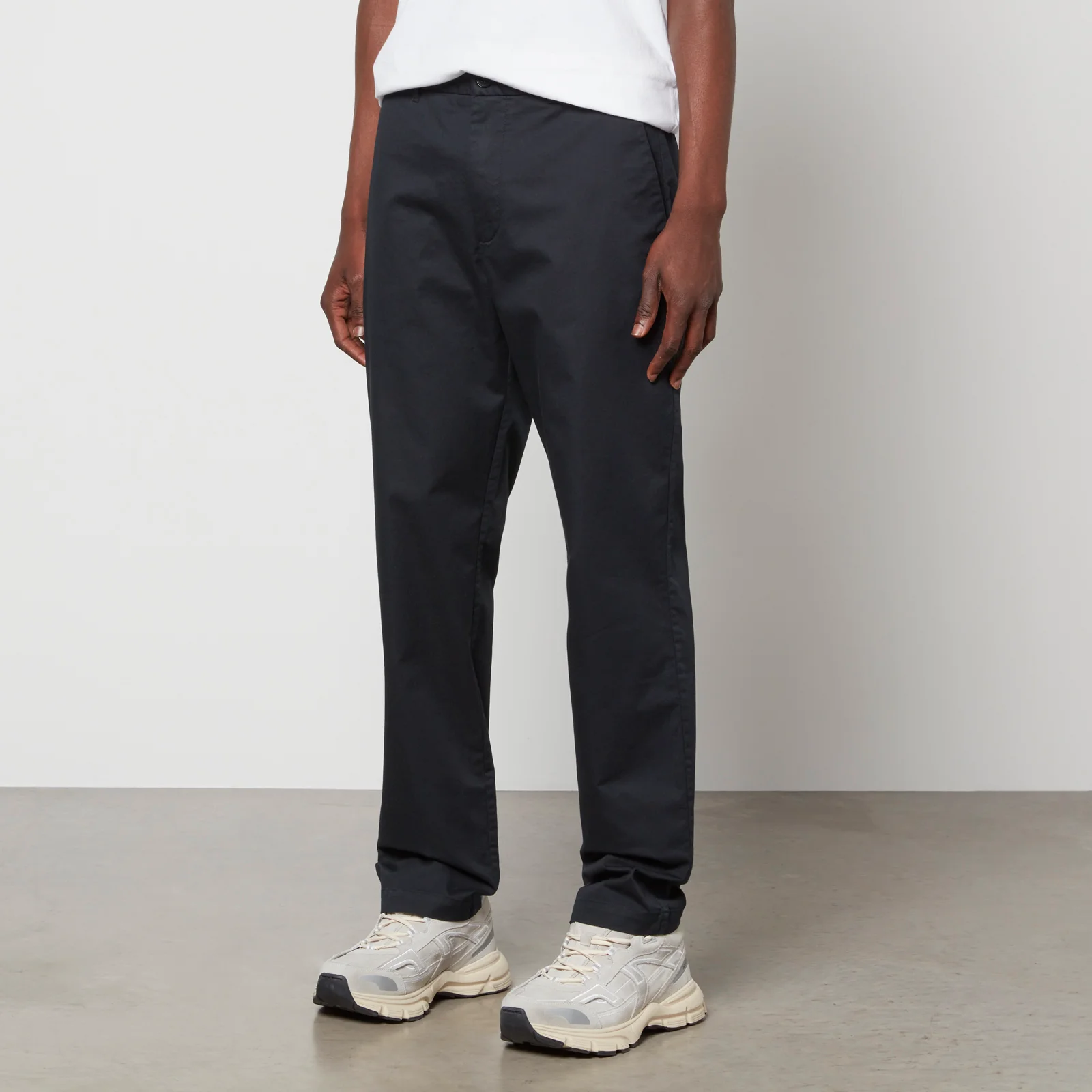 Wood Wood Marcus Light Cotton-Blend Twill Trousers Image 1
