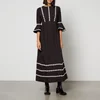 Batsheva Marina Cotton-Poplin Dress - Image 1