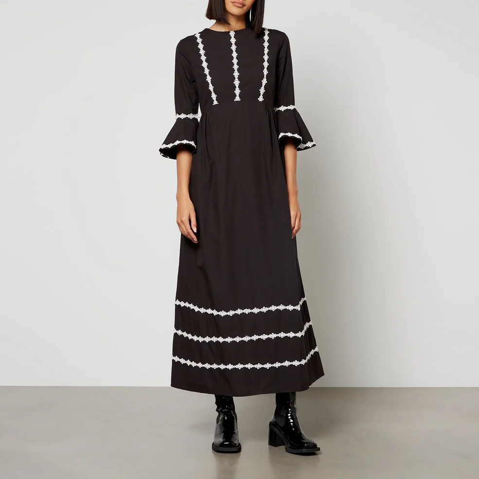 Batsheva Marina Cotton-Poplin Dress Image 1
