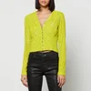 In The Mood For Love Cactus Sequinned Mesh Top - Image 1