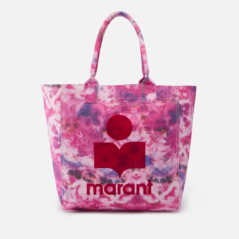 Isabel Marant Yenky Tie-Dye Canvas Tote Bag Image 1