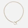 Isabel Marant Glass-Embellished Silver-Tone Necklace - Image 1