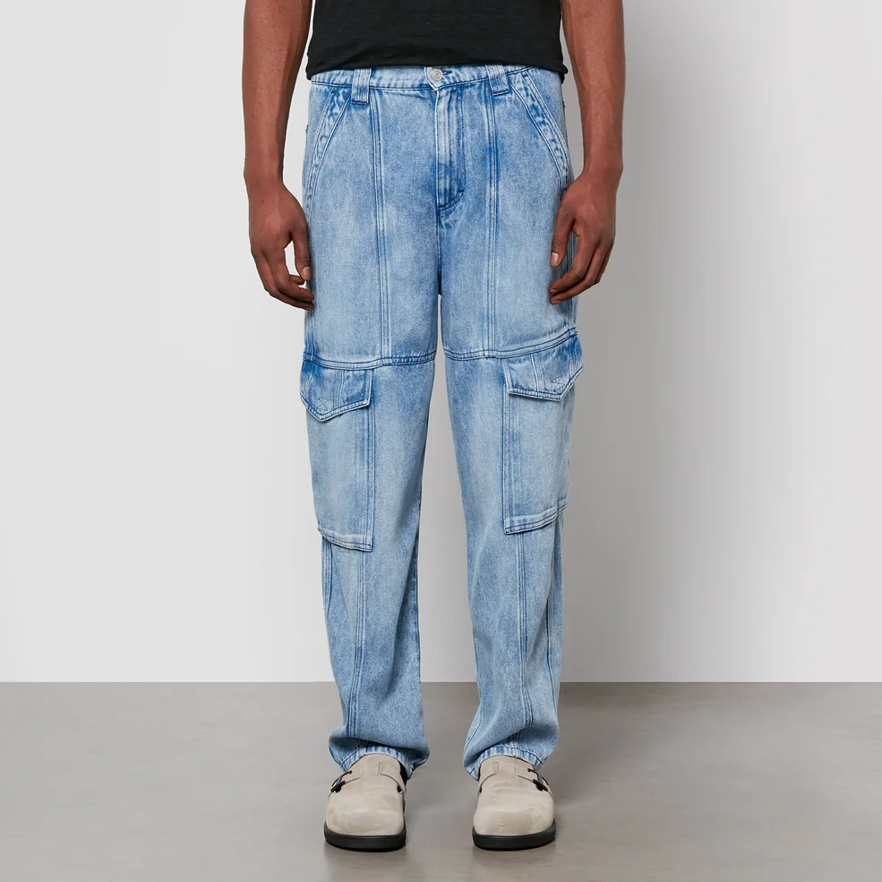 MARANT Temim Denim Wide-Leg Jeans Image 1