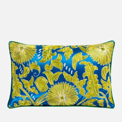 anna + nina Sunflower Suzani Embroidered Cushion