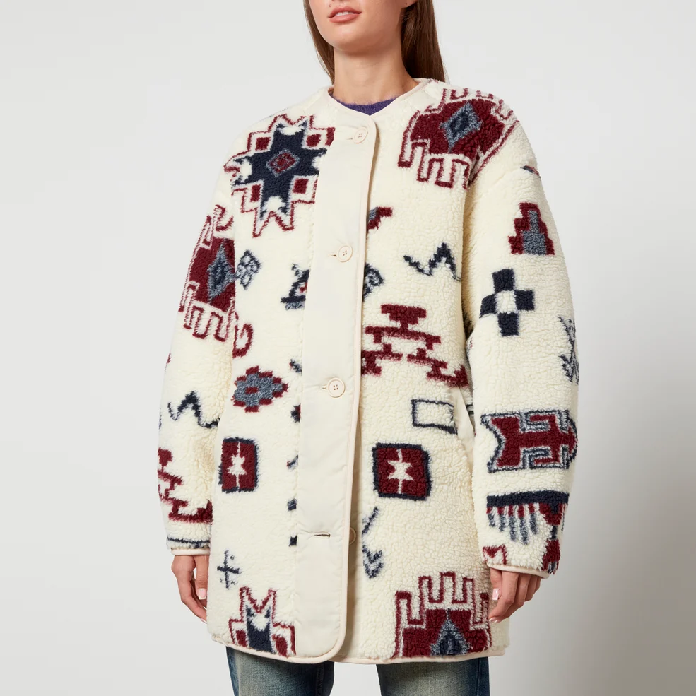 Marant Etoile Himemma Reversible Fleece Coat Image 1