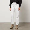 Marant Etoile Belden Cropped Denim Straight-Leg Jeans - Image 1