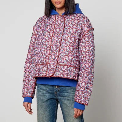 Marant Etoile Gelio Floral-Print Quilted Cotton Jacket