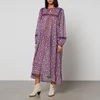 Marant Etoile Greila Floral-Print Cotton-Chiffon Midi Dress - Image 1