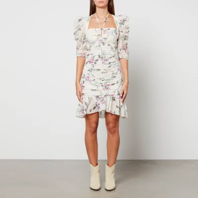 Marant Etoile Galdino Floral Cotton Dress