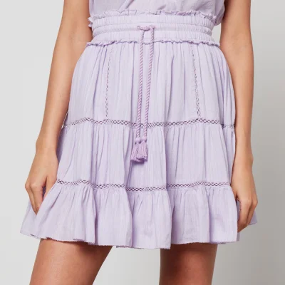 Marant Etoile Lioline Cotton-blend Jacquard Mini Skirt