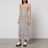 Marant Etoile Haro Linen and Cotton-Blend Jacquard Dress - Image 1